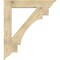 Ekena Millwork Merced Traditional Rough Sawn Bracket, Douglas Fir, 6"W x 42"D x 48"H BKT06X42X48MRC01RDF - alternate 2